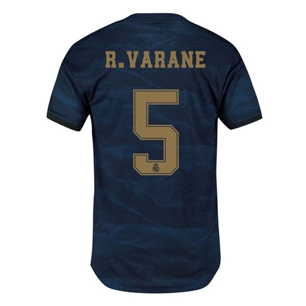 Camiseta Real Madrid NO.5 Varane 2ª 2019/20 Azul